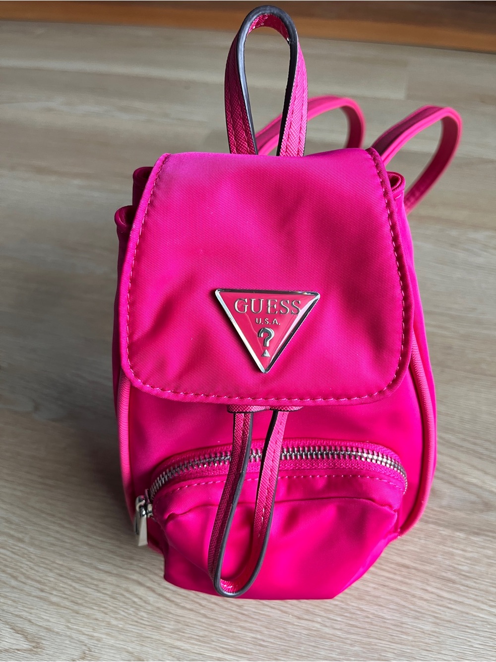 Guess Little Bay Mini Backpack Fuschia Pink| Summer | Festival
